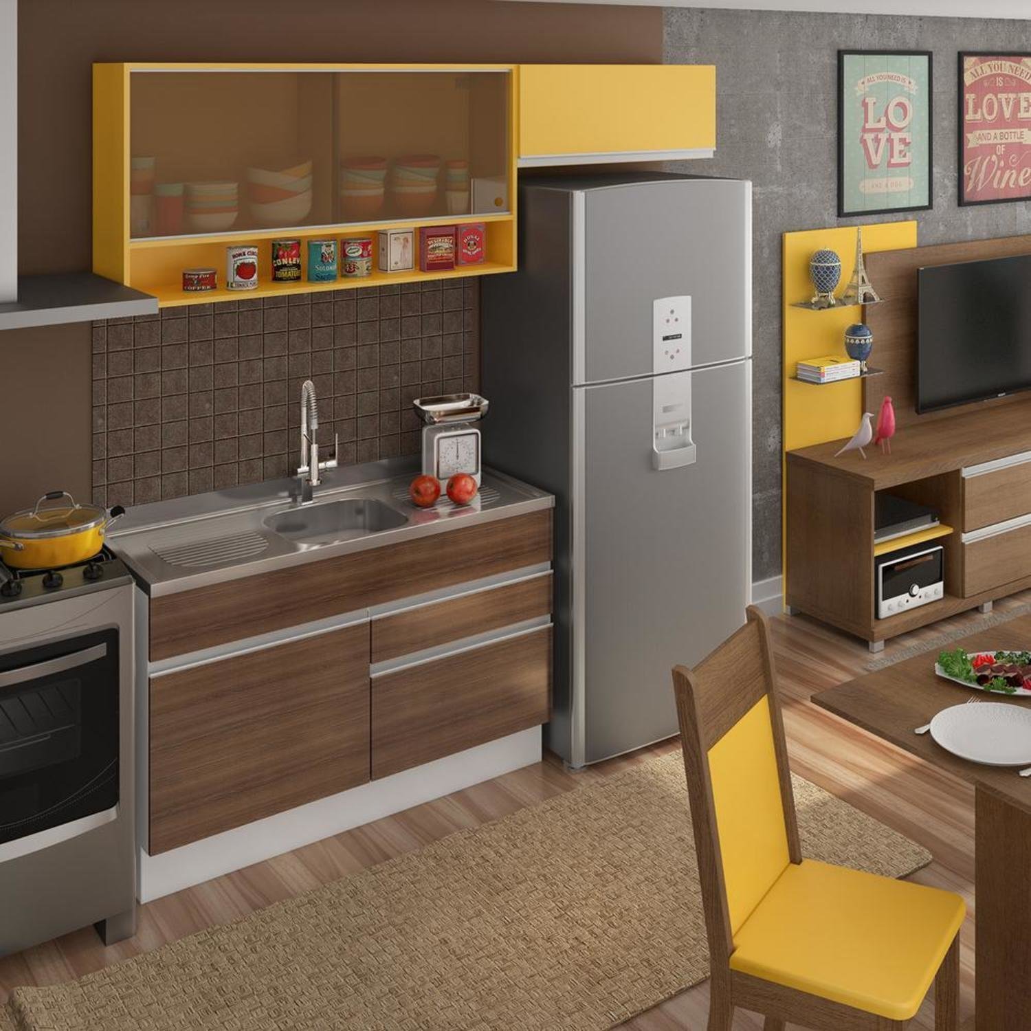 Cozinha Compacta Madesa Smart Branco Beyato Com V Rios Desenhos Cozinha Compacta Madesa Smart Branco Beyato Com V Rios Desenhos