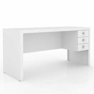 Imagem do Mesa para Escritório Tecno Mobili ME4113 Branco 0 Tecno Mobili Mesa para Escritório Tecno Mobili ME4113 Branco 0 Tecno Mobili