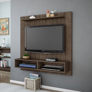 Imagem do Painel para TV Gama Móveis Bechara Avelã 0 Móveis Bechara Painel para TV Gama Móveis Bechara Avelã 0 Móveis Bechara
