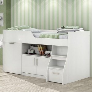Imagem do Cama Multifunção Bianca Cimol Branco 0 Cimol Cama Multifunção Bianca Cimol Branco 0 Cimol